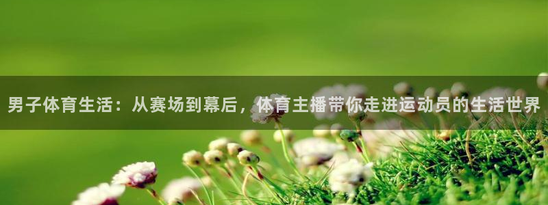 男子体育生活：从赛场到幕后，体育主播带你走进运动员的生活世界