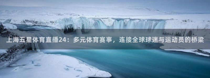 上海五星体育直播24：多元体育赛事，连接全球球迷与运动员的桥梁